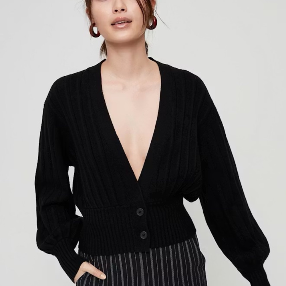 Wilfred Plunge Front Cardigan